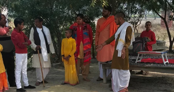 Dialogue with villagers